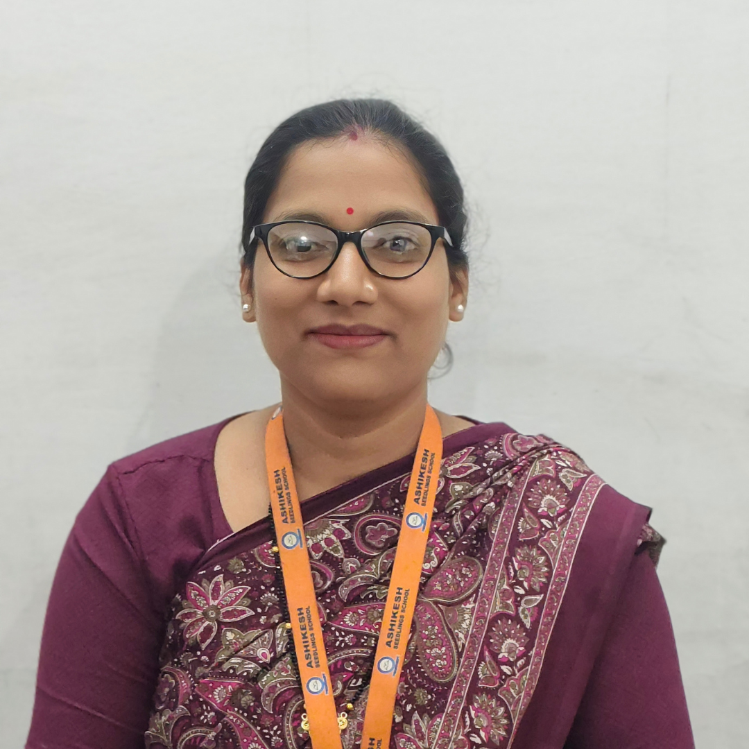 Anita Sahu, experienced teacher at Ashikesh Seedlings School, Dunda, Raipur