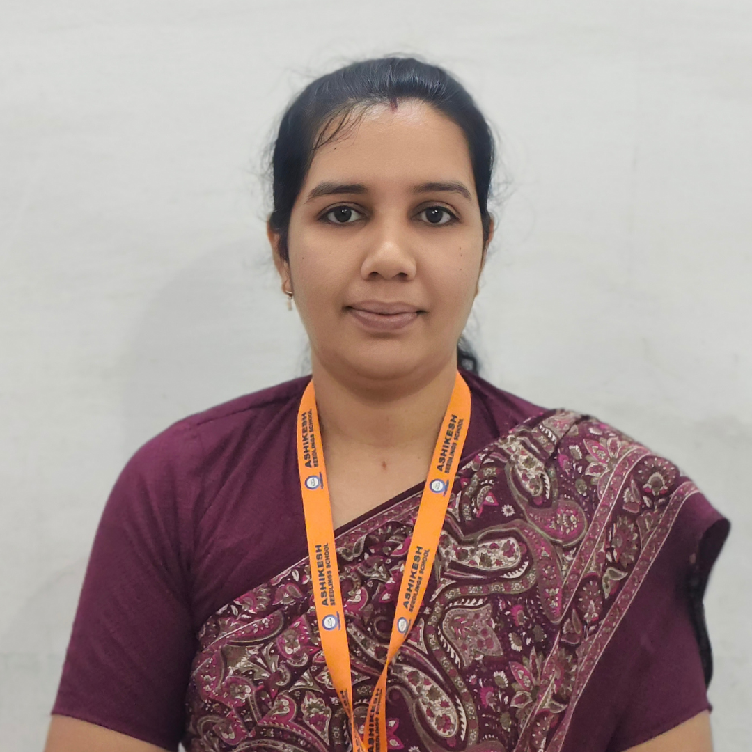 Hemlata Sahu, experienced teacher at Ashikesh Seedlings School, Dunda, Raipur