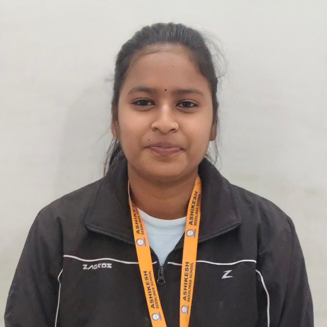 Kunti Sahu, experienced teacher at Ashikesh Seedlings School, Dunda, Raipur