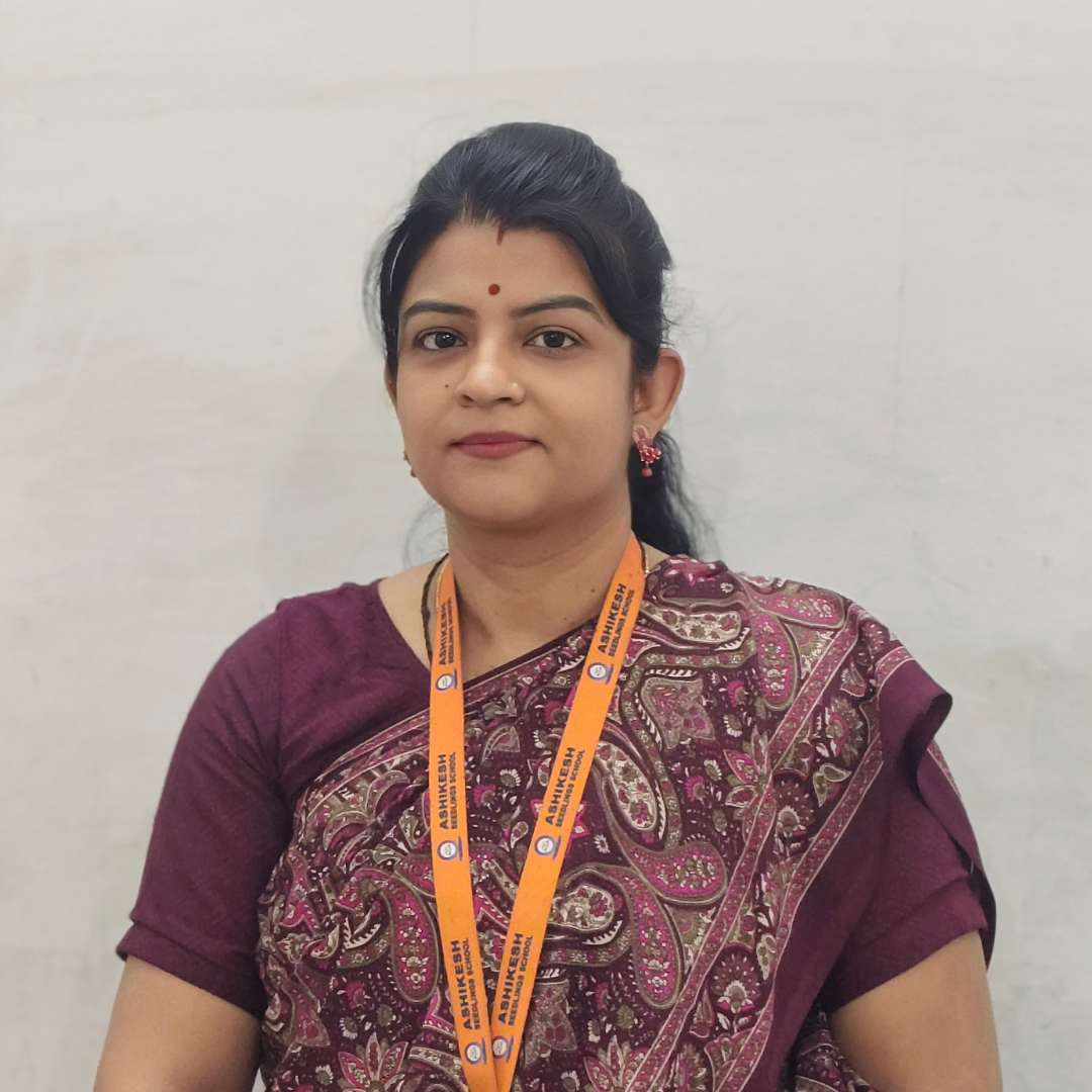 Mayuri Khadalkar, experienced teacher at Ashikesh Seedlings School, Dunda, Raipur
